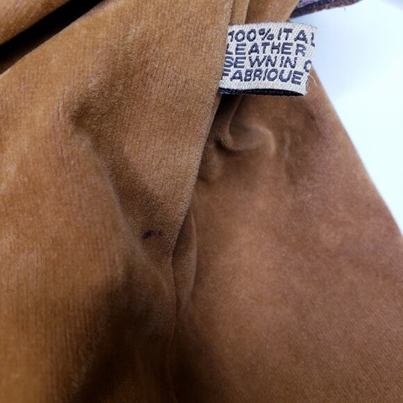 PATRICIA NASH XL Italian Leather Hobo Tote Shoulder Bag Purse Long Straps VGUC - Picture 6 of 16